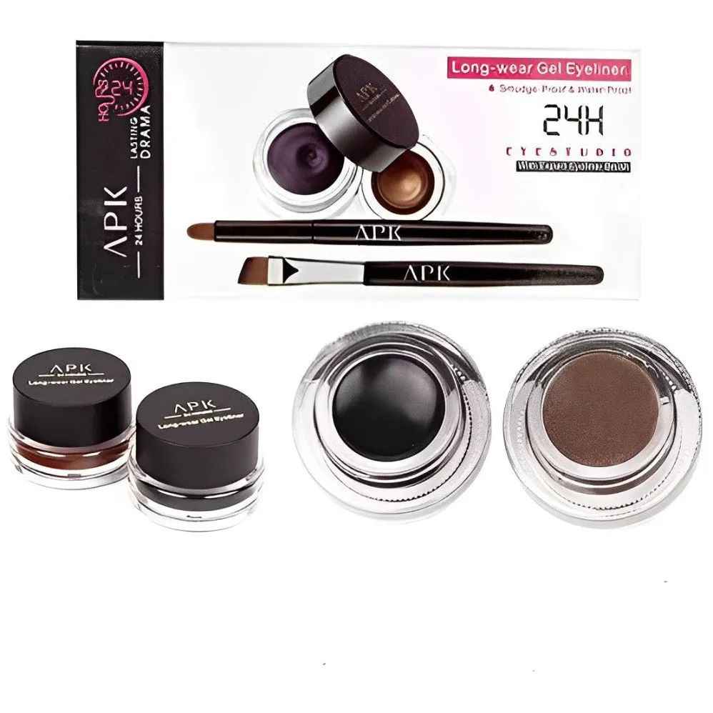 APK 2 in 1 Gel Liner – Precision Eye & Brow Definition