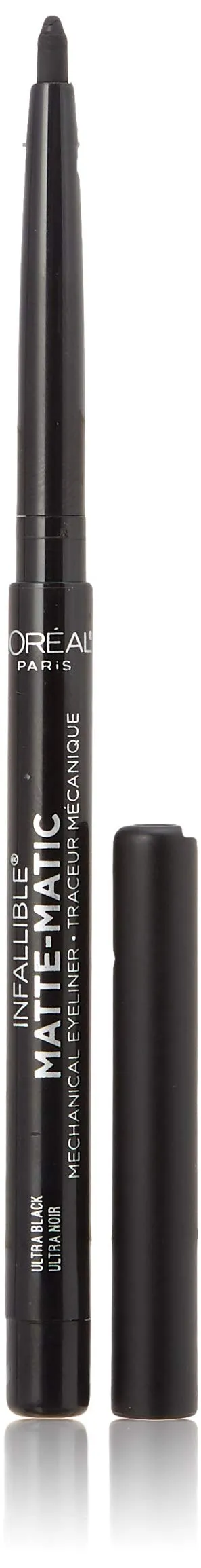 L'Oreal Paris Infallible Matte-Matic Mechanical Eyeliner, Ultra Black, 0.01 oz.