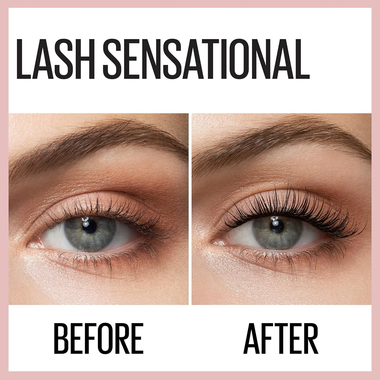 MAYBELLINE 257 lash sensa tional mascara very black noir intense negro ماسكارا الرموش من ميبيلين