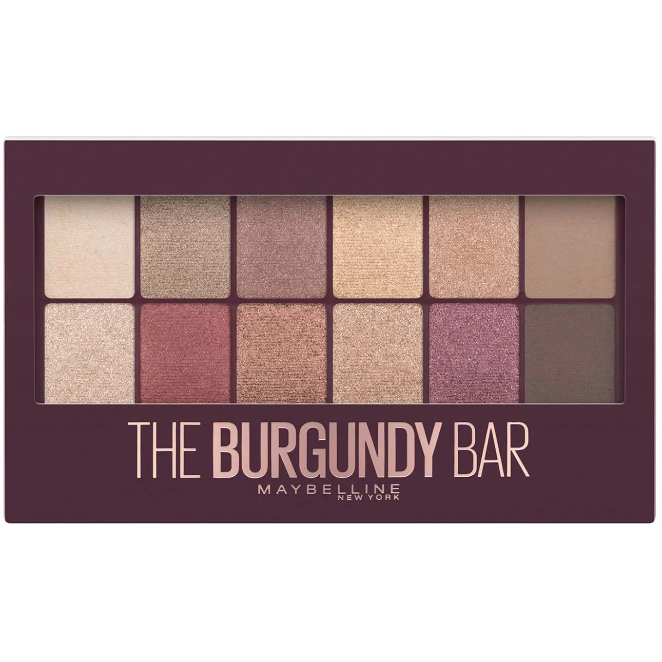 Maybelline Burgundy Palette Eye Shadow 10 Tab