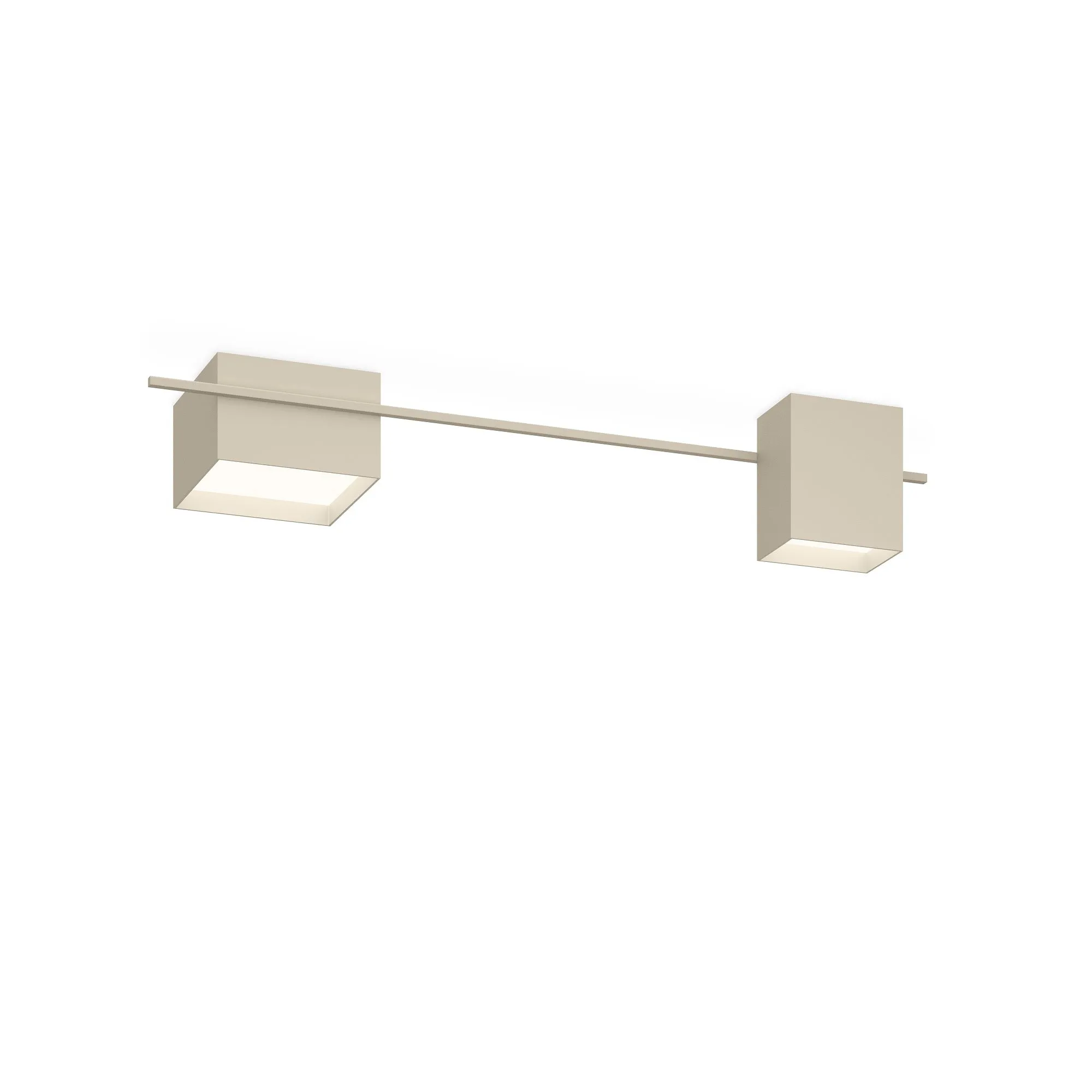 Structural Ceiling Lamp Comp Matt Cream Lacquer 2640