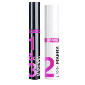 WET N WILD Lash O Matic Maskara   Fiber Extension Kit مجموعة الرموش(الياف  ماسكارا)